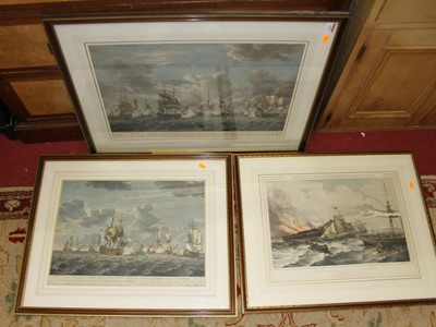 Lot 1087 - After R Paton - Maritime Sea, depicting the...