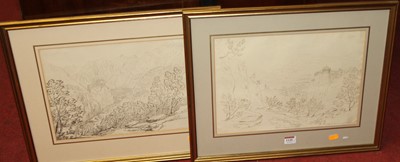 Lot 1120 - HA Fortescue - pair continental topographical...