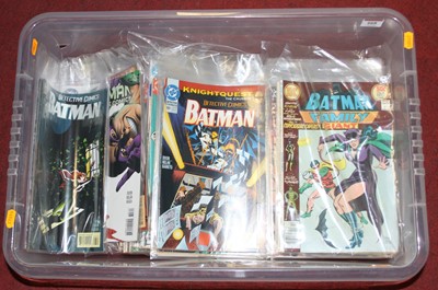 Lot 668 - A collection of approx 100 DC Batman comics,...