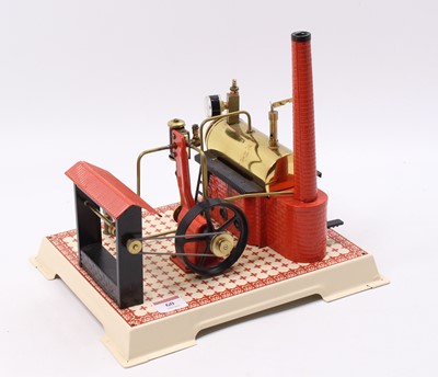 Lot 60 - A Wilesco D15 stationary steam plant...