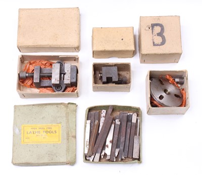Lot 79 - 1960s Emco Unimat SL tabletop lathe, housed on...