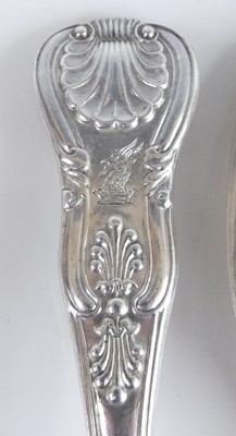 Lot 2079 - A harlequin set of six George IV silver...
