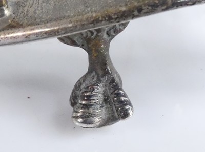 Lot 2096 - A pair of late Victorian silver toast racks,...