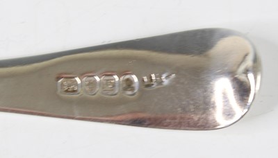 Lot 2065 - A George III silver tablespoon, in the Old...