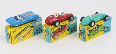 Lot 1099 - Corgi Toys, Gift Set 16, Ecurie Ecosse racing...