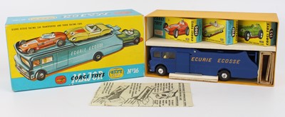 Lot 1099 - Corgi Toys, Gift Set 16, Ecurie Ecosse racing...