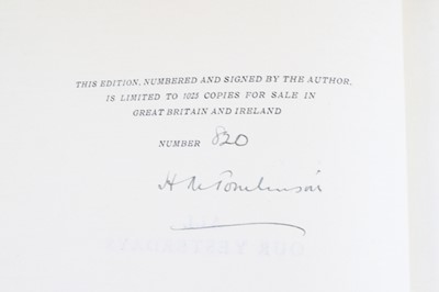Lot 1060 - Tomlinson, Henry Major: The Sea And The Jungle,...
