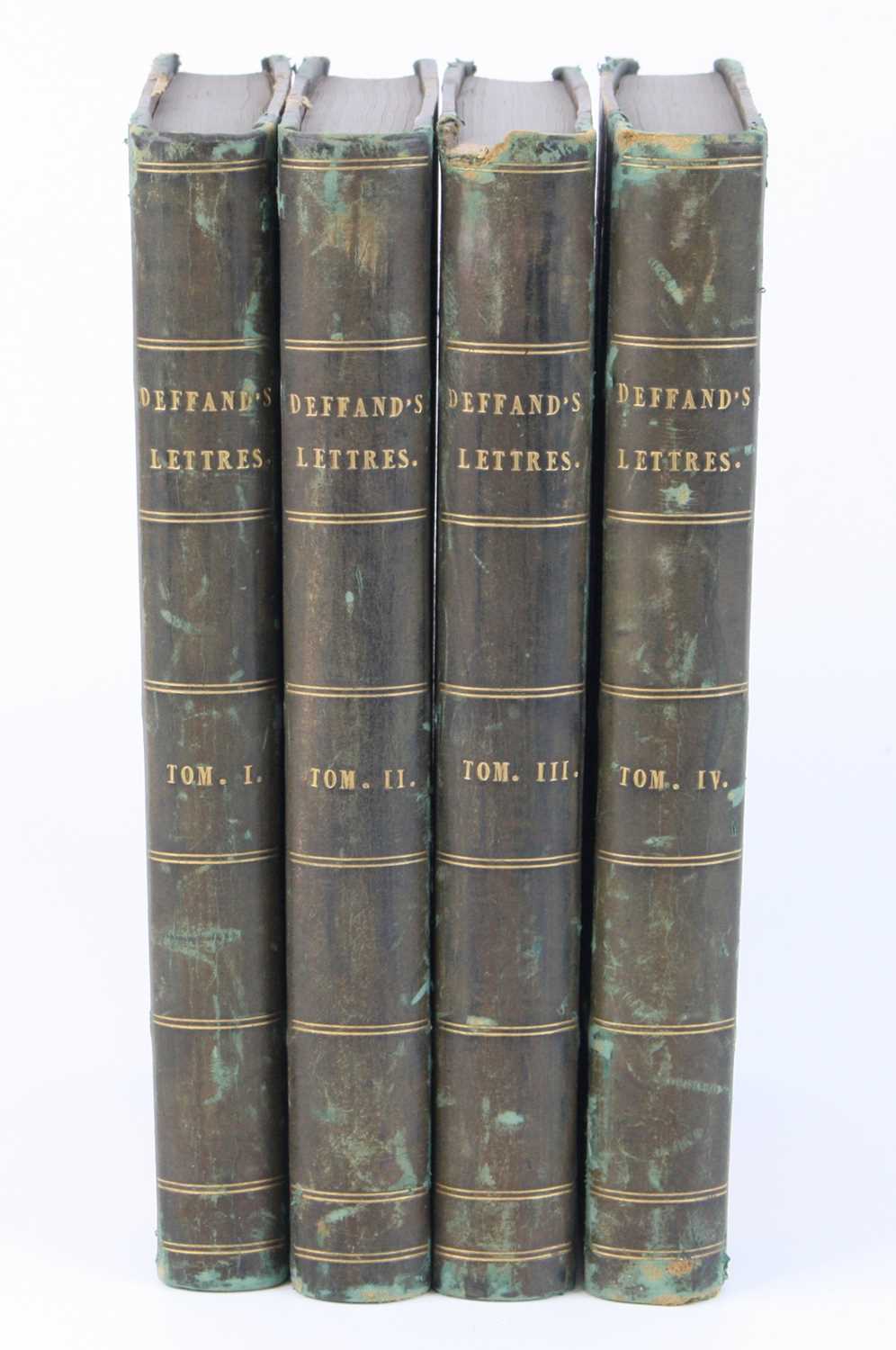 Lot 1017 - Marie de Vichy-Chamrond, Marquise du DEFFAND:...