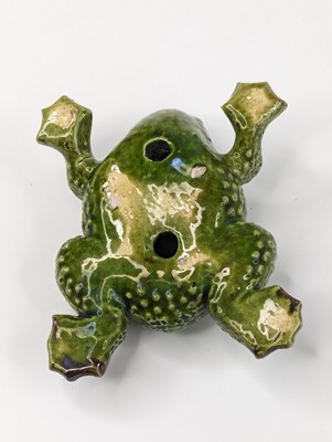 Lot 45 - A Burmantofts turquoise glazed 'faience' model...