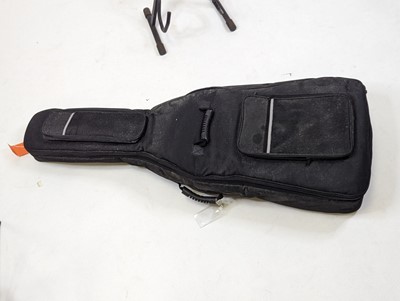 Lot 520 - An Ashbury GR5648 electro-acoustic bass guitar,...