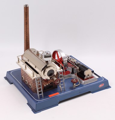 Lot 24 - A Wilesco No. D20 spirit fired Dampfmaschine...