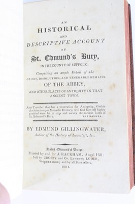 Lot 1036 - Gillingwater, Edmund: An Historical And...