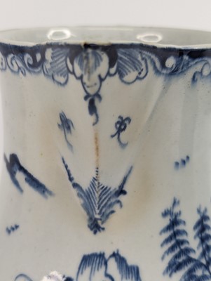 Lot 1096 - A Lowestoft porcelain milk jug, circa 1780,...