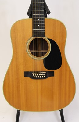 Lot 516 - A circa 1980 C.F. Martin & Co. twelve-string...