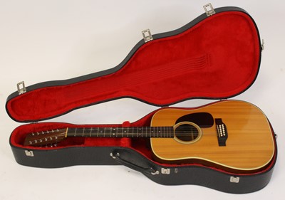 Lot 516 - A circa 1980 C.F. Martin & Co. twelve-string...