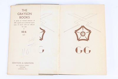 Lot 1065 - Greene, Graham: The Bear Fell Free, 1935 first...