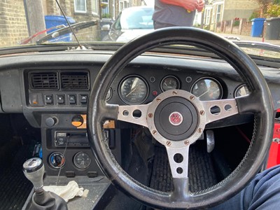 Lot 4013 - A 1979 MG B Sports convertible Registration No....