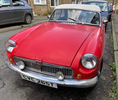 Lot 4013 - A 1979 MG B Sports convertible Registration No....