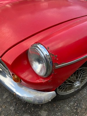 Lot 4013 - A 1979 MG B Sports convertible Registration No....