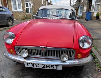 Lot 4013 - A 1979 MG B Sports convertible Registration No....
