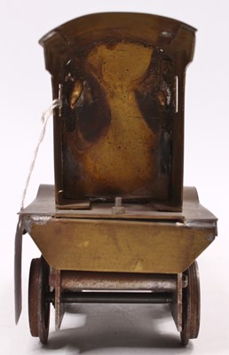 Lot 20 - 2-inch part built locomotive, 2-2-2...