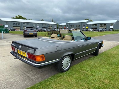 Lot 4014 - A 1983 Mercedes 500SL automatic convertible...