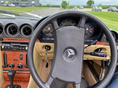 Lot 4014 - A 1983 Mercedes 500SL automatic convertible...