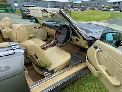 Lot 4014 - A 1983 Mercedes 500SL automatic convertible...