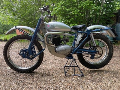 Lot 4021 - A 1959 Greeves Scottish trials bike 250cc...