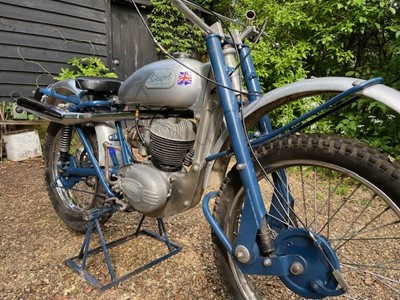 Lot 4021 - A 1959 Greeves Scottish trials bike 250cc...