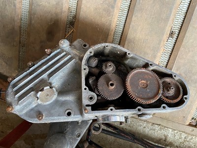 Lot 4041 - A Panther 100 engine bottom end with timing...