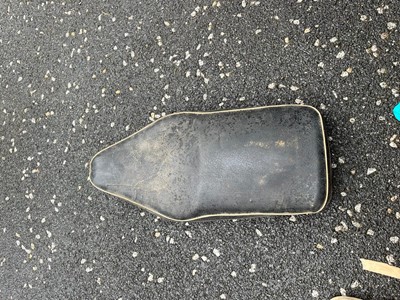 Lot 4042 - Two made-up steel bike stands, a bike rack,...