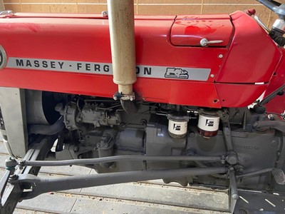 Lot 4009 - A Massey Ferguson 135 tractor, circa late...