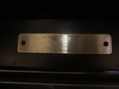 Lot 4016 - A 2006 Aston Martin V8 Vantage 4282cc, version...
