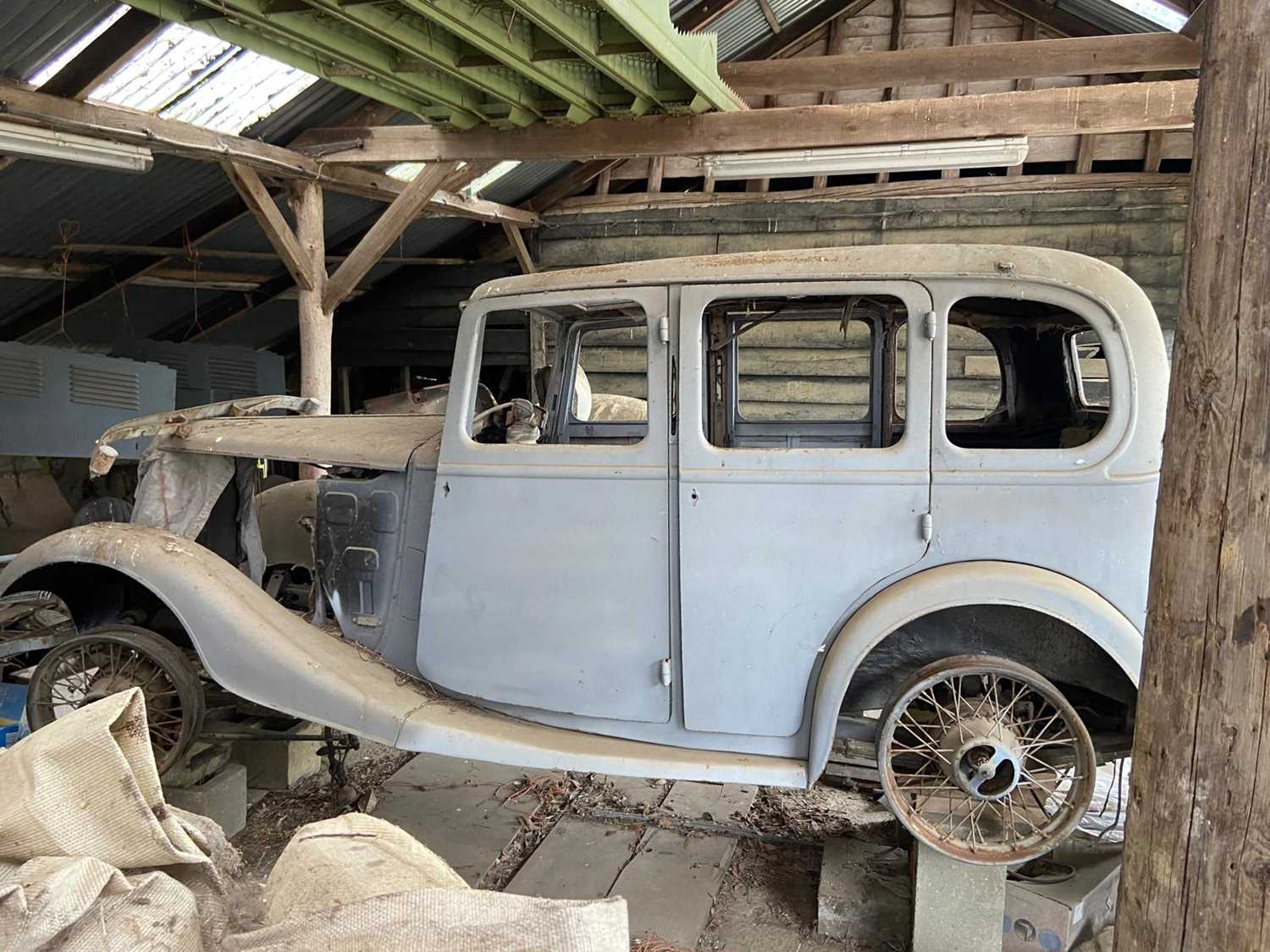 Lot 4003 - A circa 1935 Standard 10 4-door Six-light...