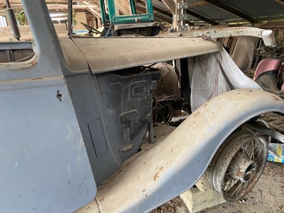 Lot 4003 - A circa 1935 Standard 10 4-door Six-light...