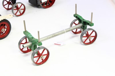 Lot 8 - A group of three Mamod steam engines including...