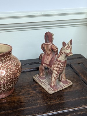 Lot 1025 - An Hispano Moresque copper lustre vase, 19th...
