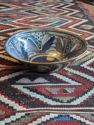 Lot 1049 - Robert Goldsmith, a blue, red & gilt studio...