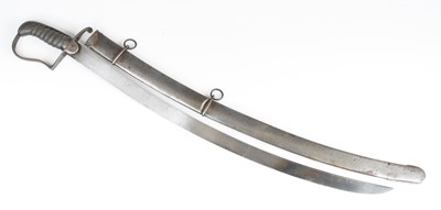 Lot 624 - A 1796 pattern Light Cavalry sabre, the 71cm...
