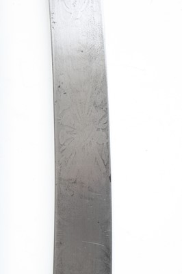 Lot 624 - A 1796 pattern Light Cavalry sabre, the 71cm...