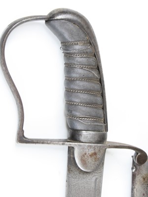 Lot 624 - A 1796 pattern Light Cavalry sabre, the 71cm...