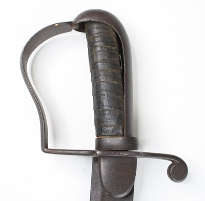 Lot 622 - A 1796 pattern Cavalry sword, the 80cm curved...
