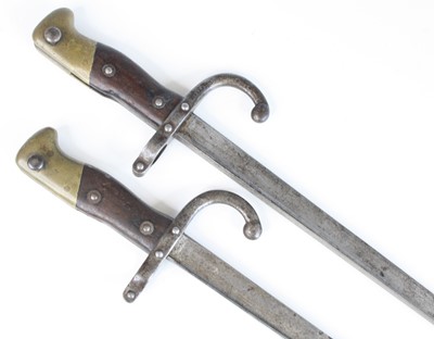 Lot 683 - A French model 1874 Gras bayonet, the 52cm...