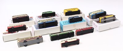 Lot 1750 - 12 kit built 1:76 scale white metal and resin...