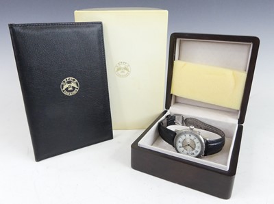 Lot 2743 - A gent's Tissot Quadrato steel cased...