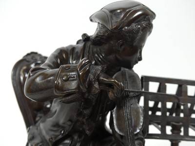 Lot 30 - A late 19th century French bronze model of a...