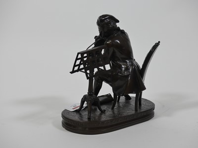 Lot 30 - A late 19th century French bronze model of a...