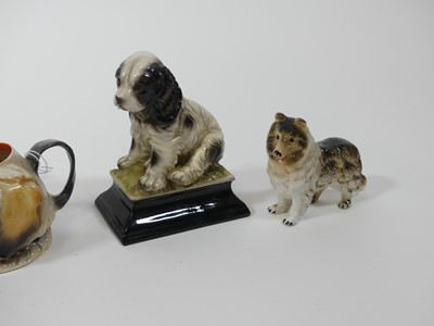 Lot 47 - A collection of five various pottery models of...