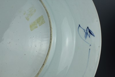 Lot 15 - A large pair of Chinese blue and white...